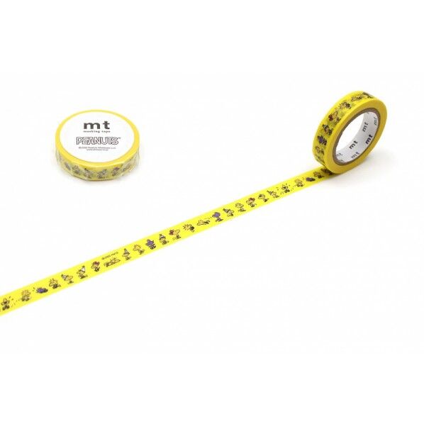 カモ井(カモイ) mt PEANUTS ウッドストックの仲間たち 10mm×7m MTPNUT10 1個