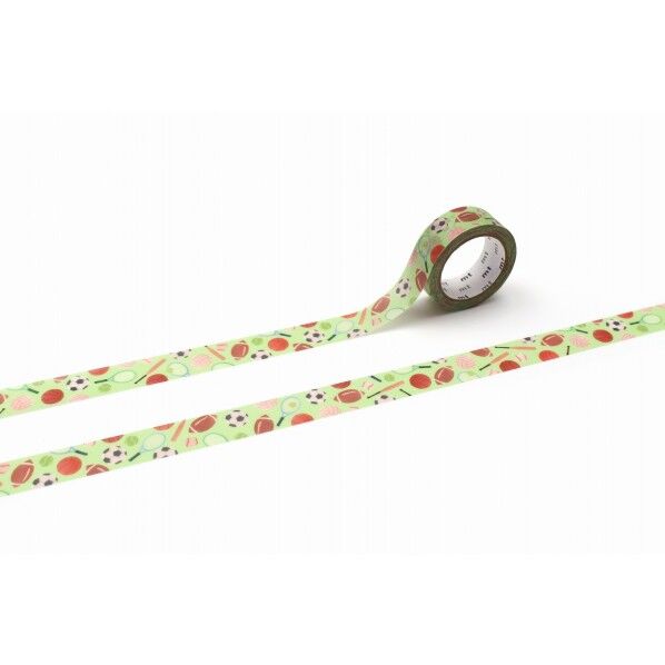 カモ井(カモイ) mt まるいちきゅう 球技いろいろ 15mm×7m MTMARU04 1点