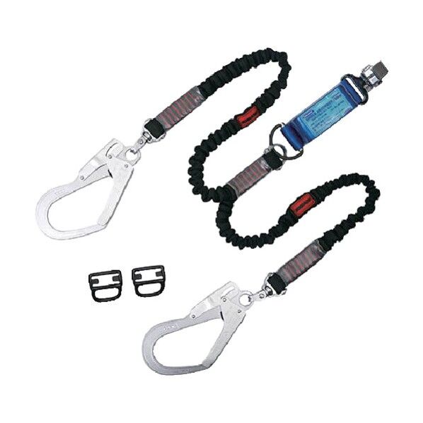 ハーネス用ランヤード 300 x 150 x 100 mm 1000.0G グレイ THL-TR93-SV21KS-R23-BP