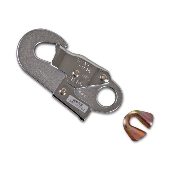 ツヨロン(TSUYORON) 安全帯用部品 安全帯用フック FS-50C-JAN-HD 1個
