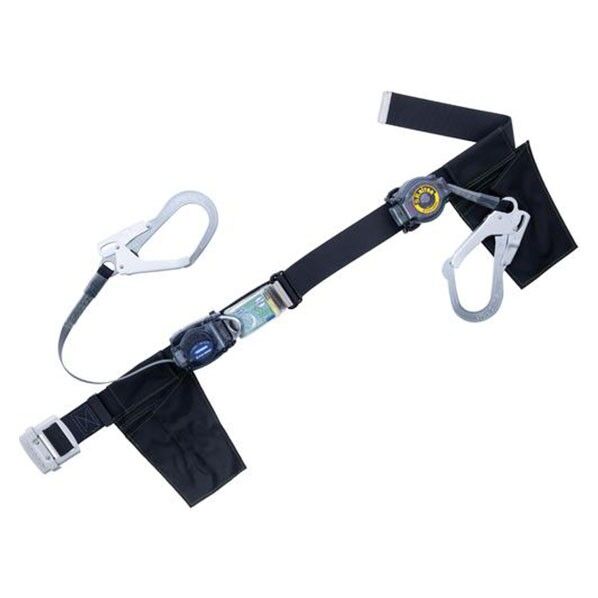 軽量リトラ安全帯 M寸2丁 TB- 黒 1点