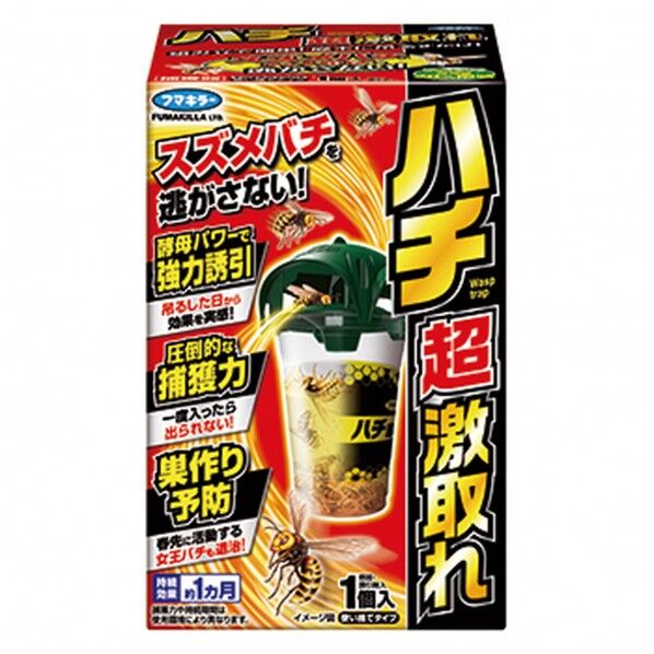 フマキラー ハチ超激取れ1個入 1個