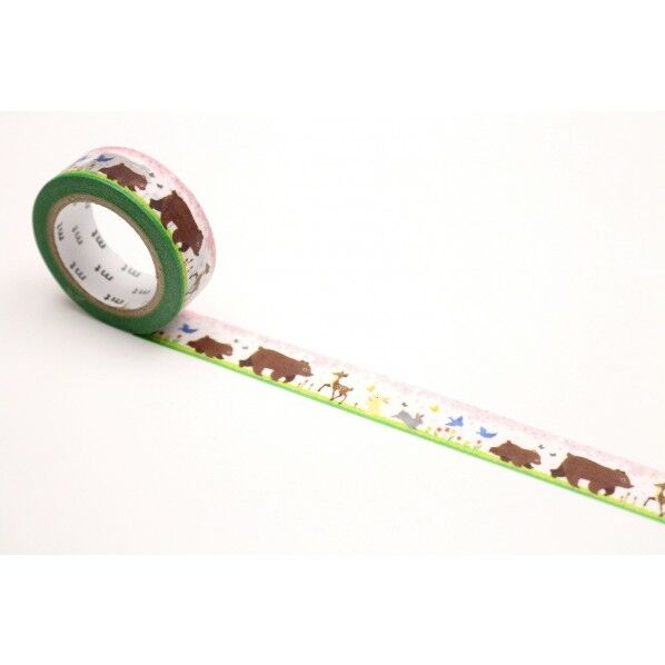カモ井(カモイ) mt ex 冬眠から目覚めた動物たち 15mm×7m MTEX1P162 1個