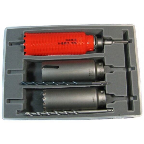 ポリクリック コア3兄弟BOXキット Φ65mm (SDSシャンク)