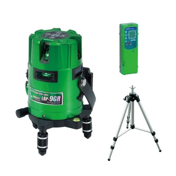 グリーンレーザーポイントライナー(受光器・三脚セット) LBP-4GRS-SET 3セット