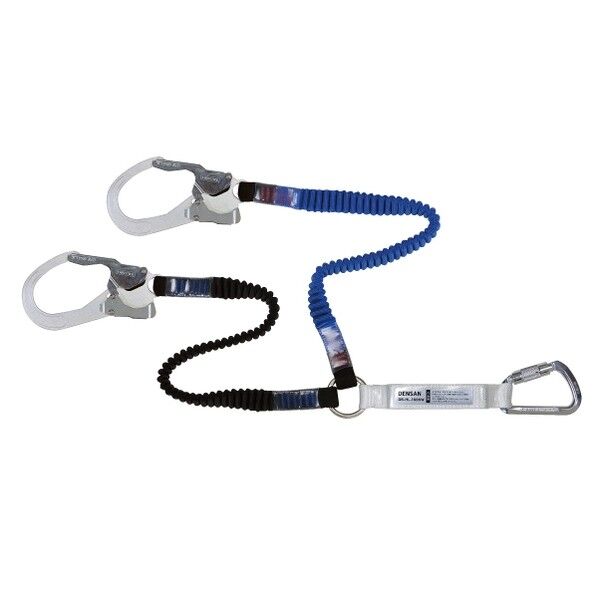 フルハーネス用ランヤード ダブル DB-HL-160KW 1個