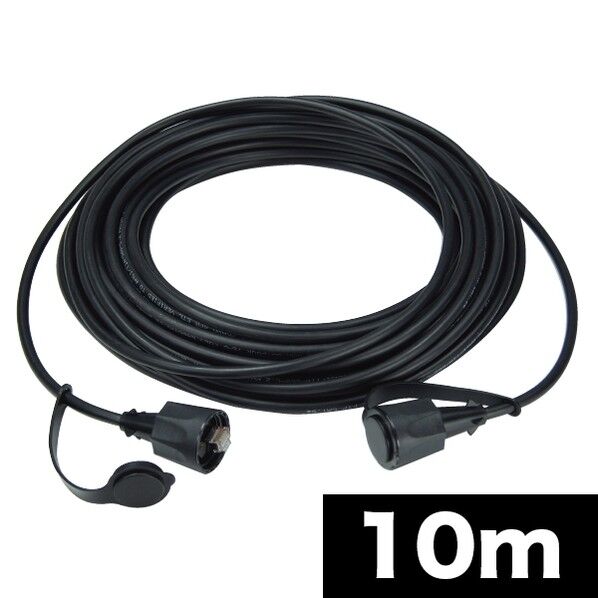 屋外用LANコネクタ付ケーブル 10m LCAT5E-10WP 1