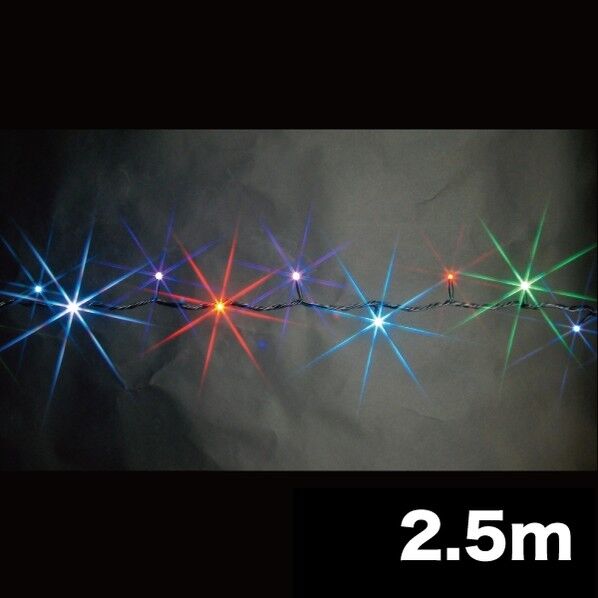 LEDイルミネーションストリングライト(フルカラータイプ) SJ-EA05-25FL 1点