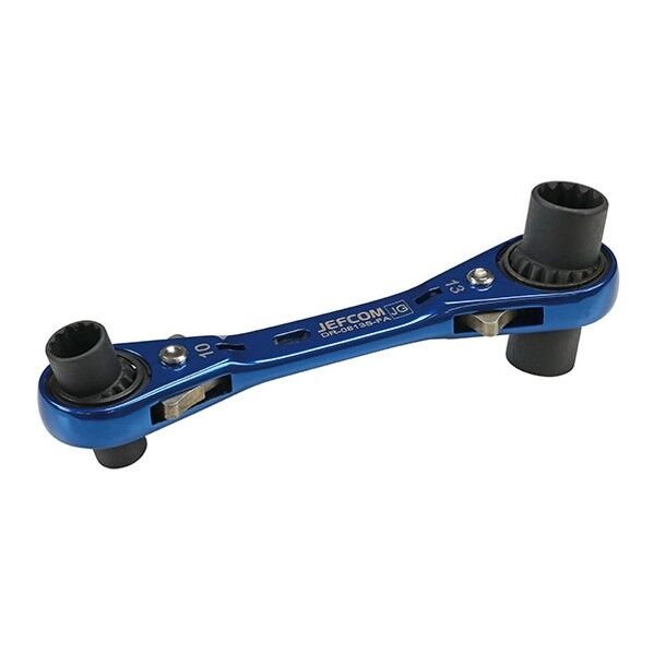 両口ダブルソケットレンチ(ショートタイプ) 140mm DR-0813S-FA 1本