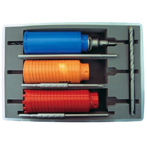 ポリクリック コア3兄弟BOXキット Φ75mm (SDSシャンク)