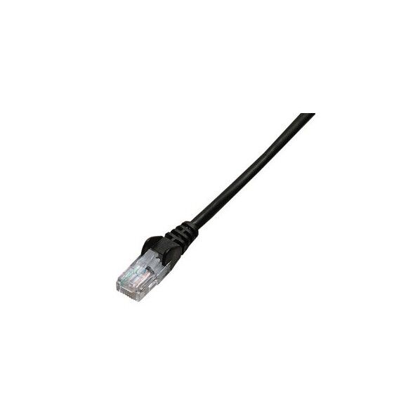 ネットワークパッチケーブル LCAT5E-S01BK 1