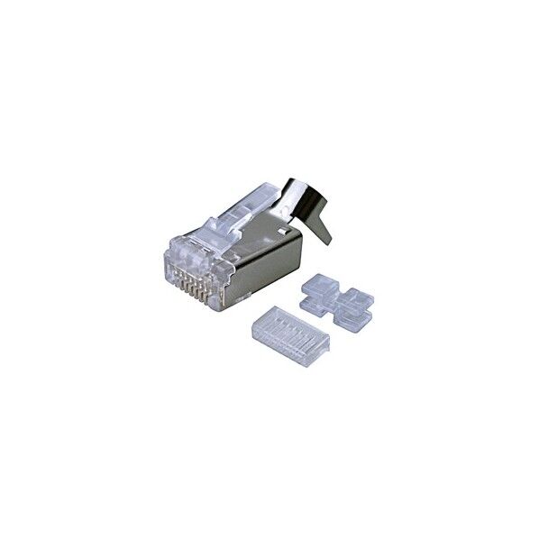 カテゴリー6モジュラープラグ(シールド付)