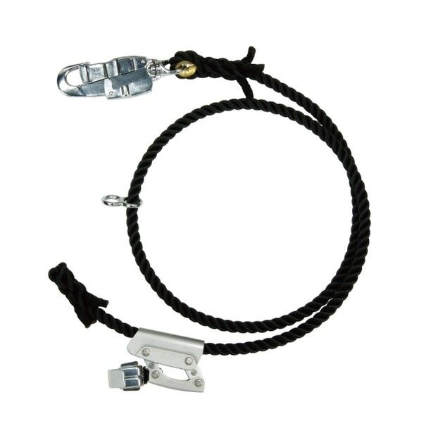デンサン ワークポジショニング用ロープ WP-200FCS-BK 1個...