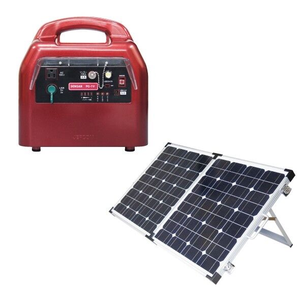 ポータブル蓄電器セット