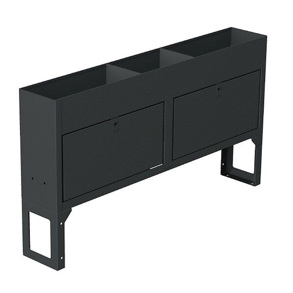 バンキャビネット(サイド棚) 幅210×奥行1298×高さ720mm SCT-S05 1個