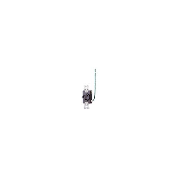 接地2P20A引掛埋込コンセント チョコ WF2520A1 1個