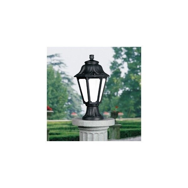 門柱灯 ●サイズ:220×220×385mm FG-SF103BKM 1