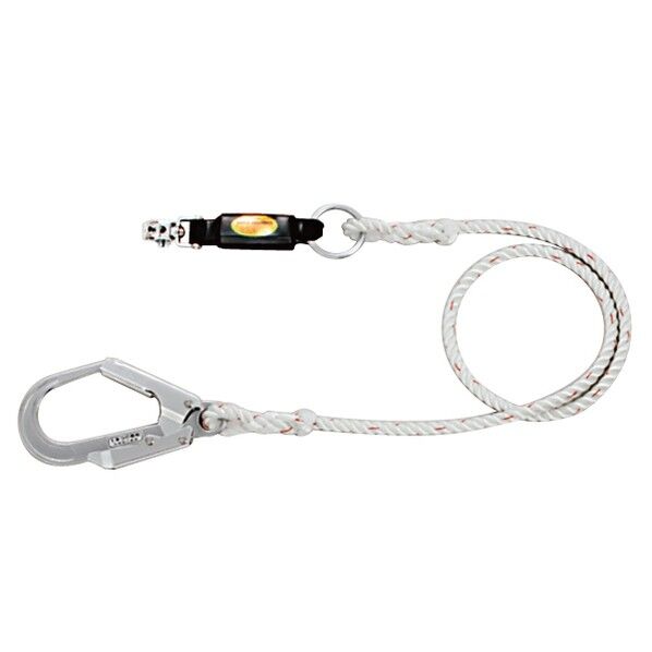 ハーネス型安全帯用ランヤード ・全長1700mm DB-150BFH 1