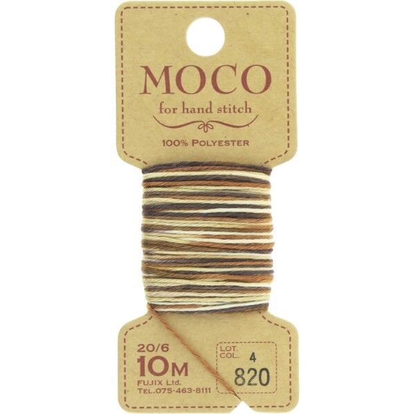フジックス MOCO モコ グラデーション 【手縫いステッチ糸】col.820