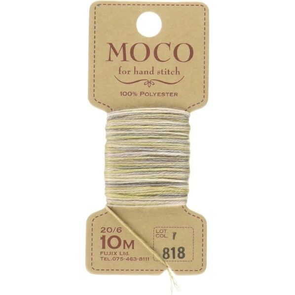 フジックス MOCO モコ グラデーション 【手縫いステッチ糸】col.818
