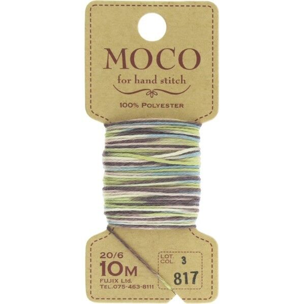 フジックス MOCO モコ グラデーション 【手縫いステッチ糸】col.817