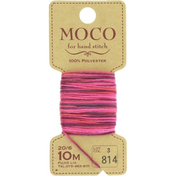 フジックス MOCO モコ グラデーション 【手縫いステッチ糸】col.814