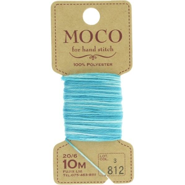 フジックス MOCO モコ グラデーション 【手縫いステッチ糸】col.812