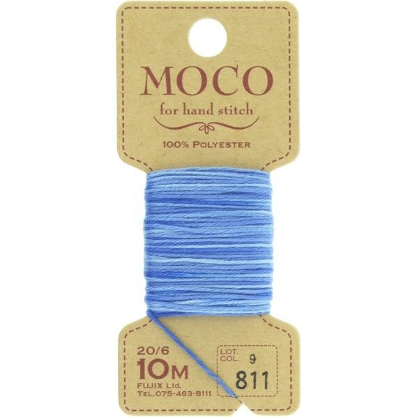 フジックス MOCO モコ グラデーション 【手縫いステッチ糸】col.811
