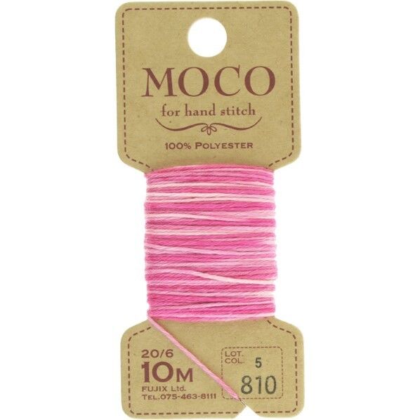 フジックス MOCO モコ グラデーション 【手縫いステッチ糸】col.810