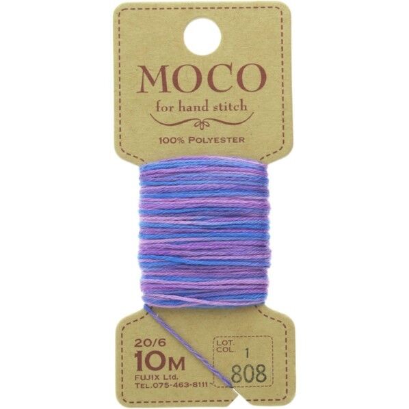 フジックス MOCO モコ グラデーション 【手縫いステッチ糸】col.808