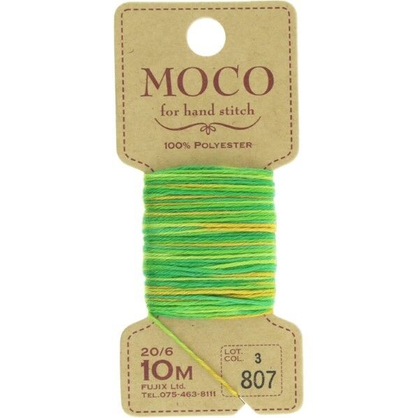 フジックス MOCO モコ グラデーション 【手縫いステッチ糸】col.807