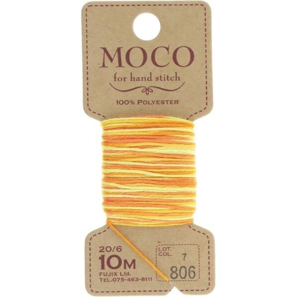フジックス MOCO モコ グラデーション 【手縫いステッチ糸】col.806