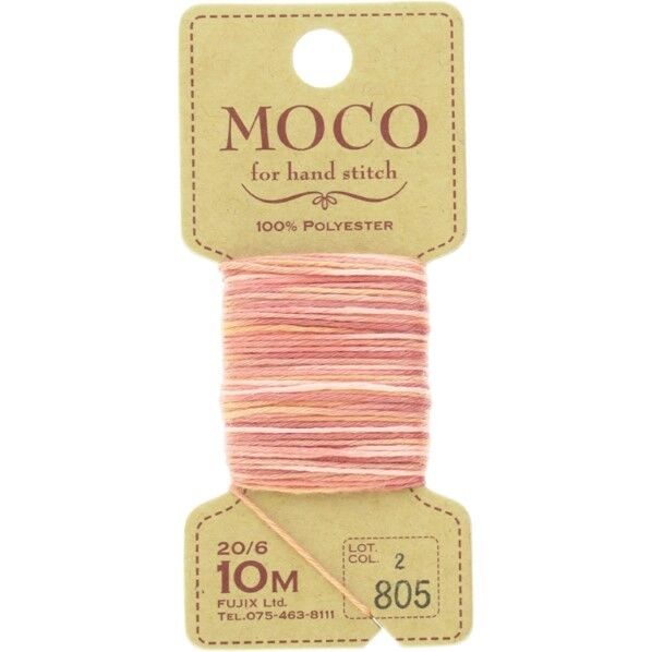フジックス MOCO モコ グラデーション 【手縫いステッチ糸】col.805