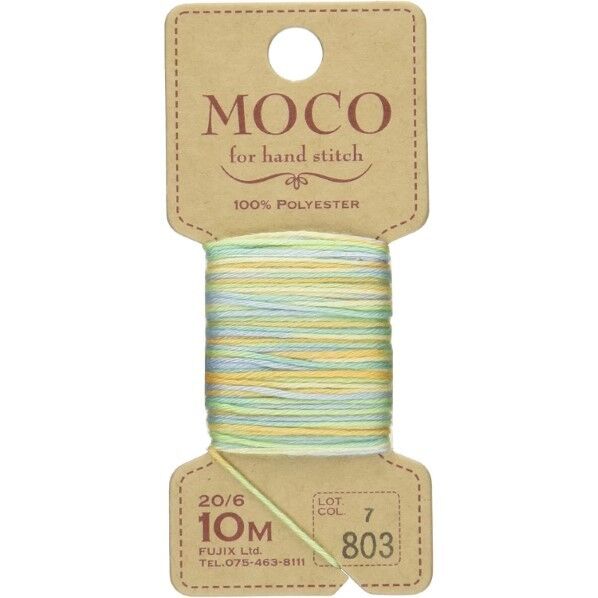 フジックス MOCO モコ グラデーション 【手縫いステッチ糸】col.803