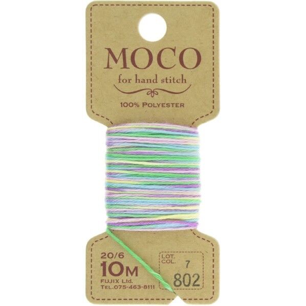フジックス MOCO モコ グラデーション 【手縫いステッチ糸】col.802