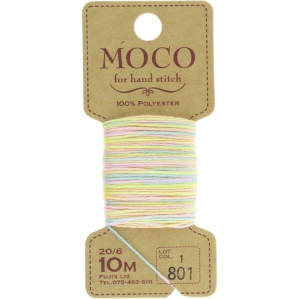 フジックス MOCO モコ グラデーション 【手縫いステッチ糸】col.801