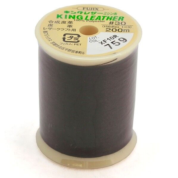 FUJIX キングレザーミシン糸 #30