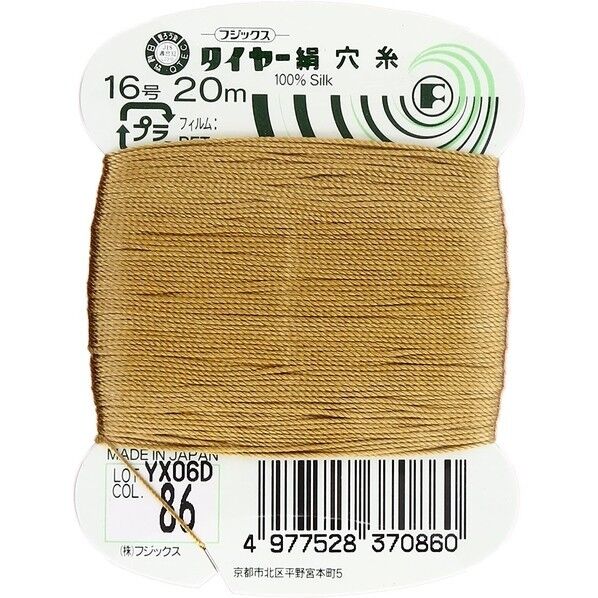 フジックス タイヤー 【絹穴糸】col.86