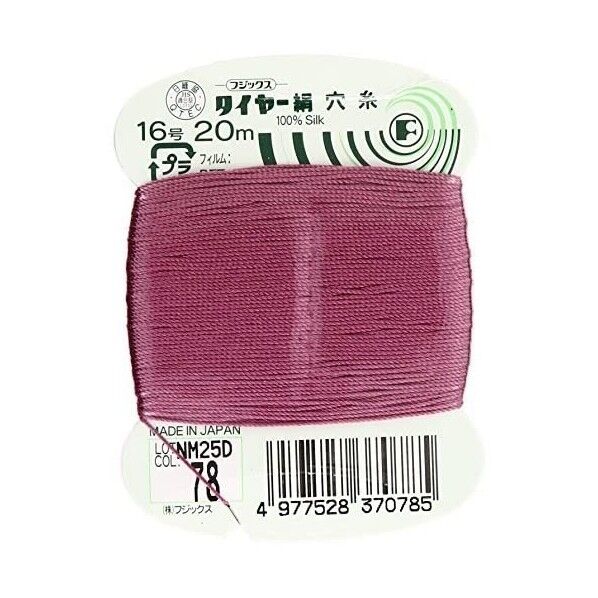 フジックス タイヤー 【絹穴糸】col.78