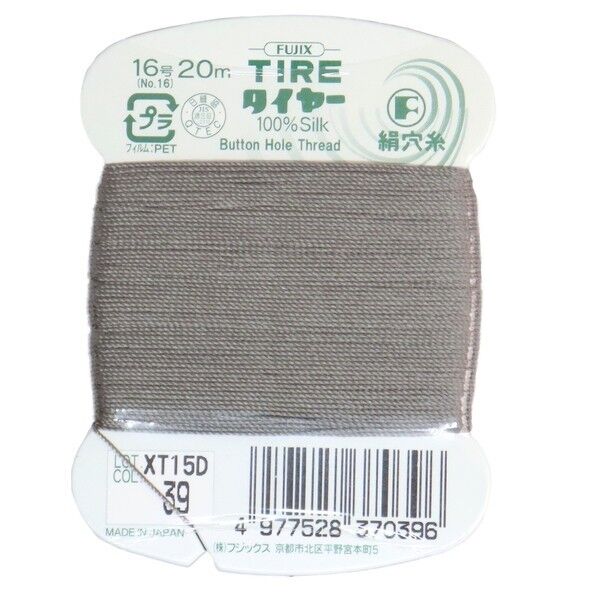 フジックス タイヤー 【絹穴糸】col.39