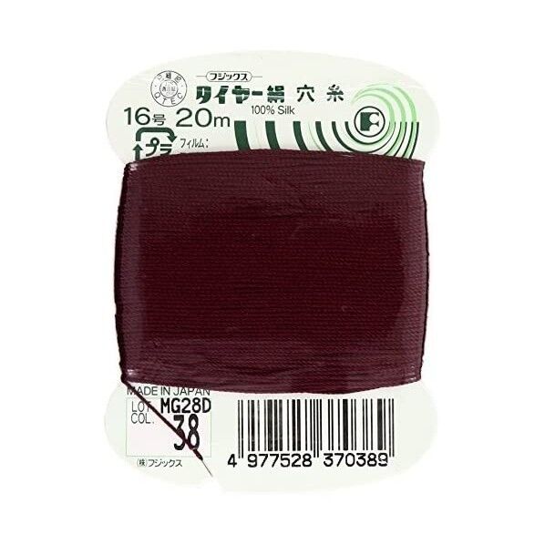 フジックス タイヤー 【絹穴糸】col.38