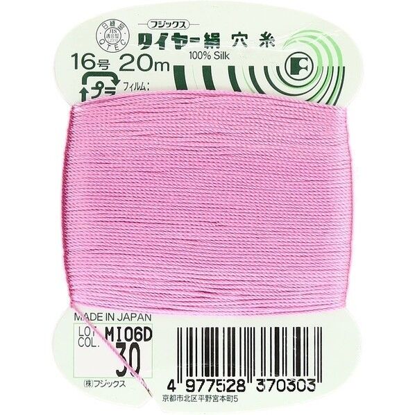 フジックス タイヤー 【絹穴糸】col.30