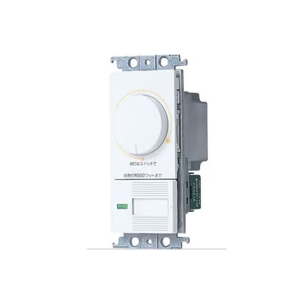 コスモシリーズワイド21埋込調光スイッチB(片切)500W