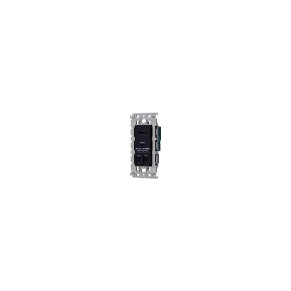 アドバンスシリーズ埋込充電用USBコンセント2ポート WTL147740B 1個