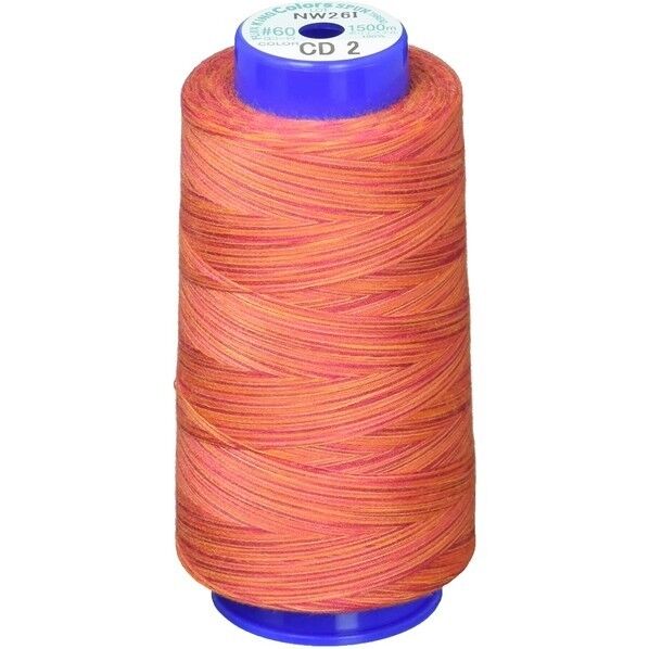 FUJIX フジックス キングカラーズスパンミシン糸 段染めミシン糸