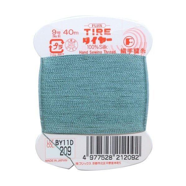 フジックス タイヤー 【絹手縫い糸】col.209