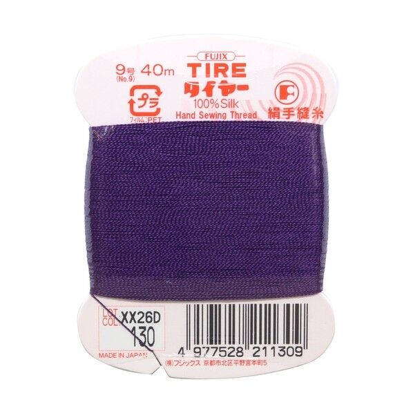 フジックス タイヤー 【絹手縫い糸】col.130