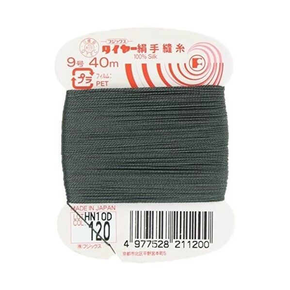 フジックス タイヤー 【絹手縫い糸】col.120