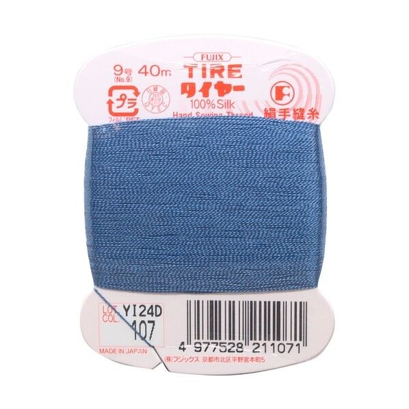 フジックス タイヤー 【絹手縫い糸】col.107