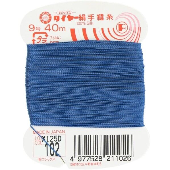 フジックス タイヤー 【絹手縫い糸】col.102